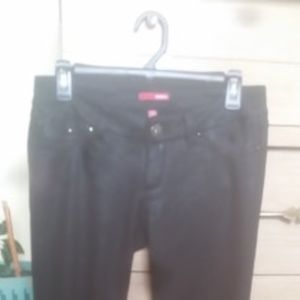 Shiny Black Jeggings